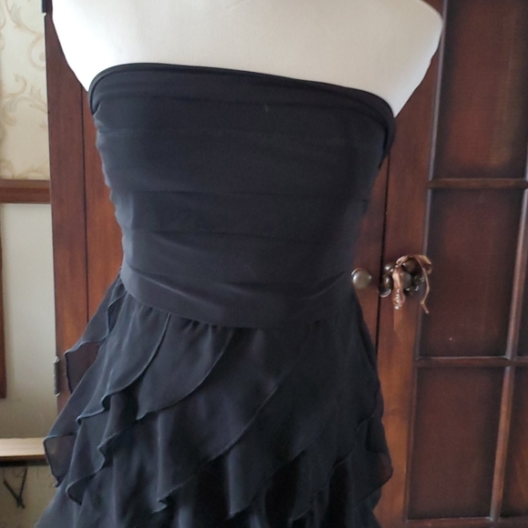 Black strapless dress - Picture 3 of 5